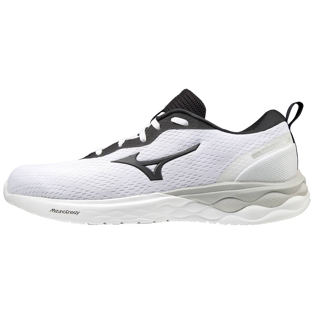 Mens Mizuno Wave Revolt Running Shoes White/Black Philippines (GHYBXA689)